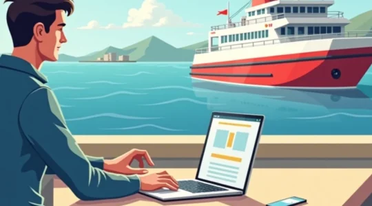 prenotare un traghetto online